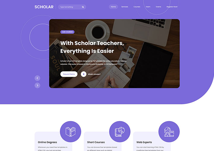 響應式網上學校教育培訓前端靜態網頁HTML5源碼模板