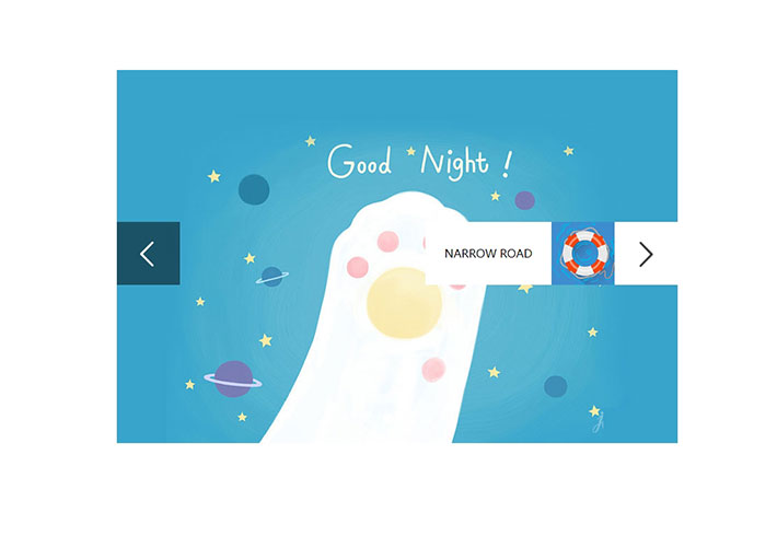 css3帶縮略圖按鈕控制圖片淡出淡進(jìn)效果代碼