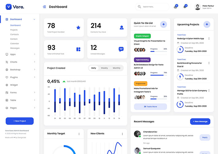 多功能項目計劃管理系統后臺ui框架網站源碼模板
