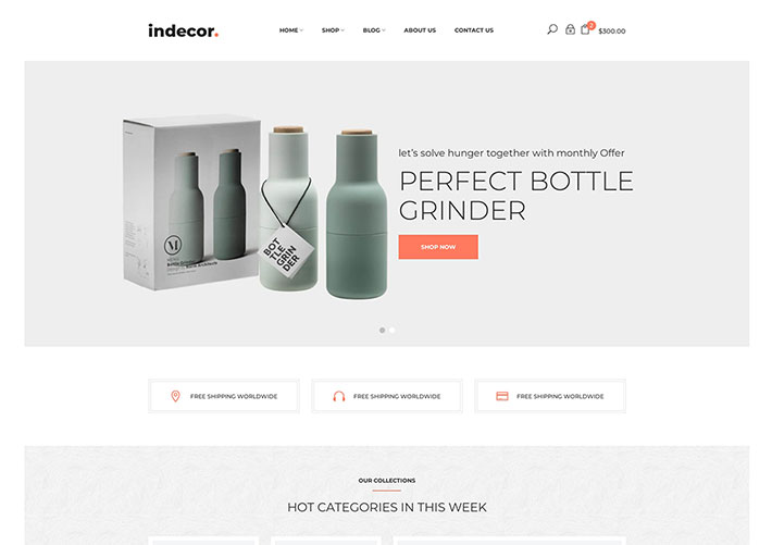 響應式在線家具銷售商城Bootstrap網站網頁HTML模板