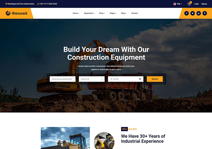 bootstrap網站模板免費下載