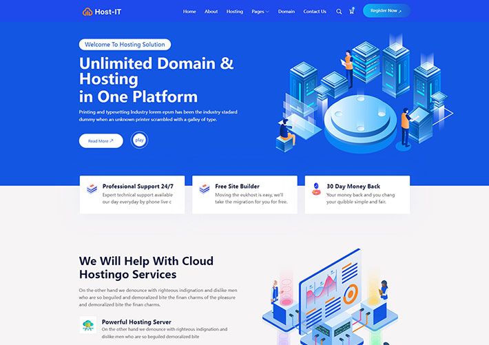 網(wǎng)絡(luò)科技云計(jì)算域名托管服務(wù)公司網(wǎng)站網(wǎng)頁(yè)HTML模板