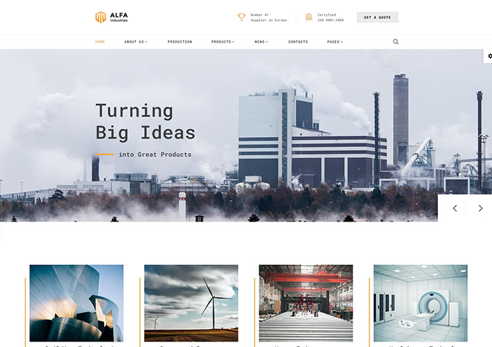 多用途工業(yè)工廠機(jī)械設(shè)備企業(yè)官網(wǎng)網(wǎng)站網(wǎng)頁(yè)Html模板