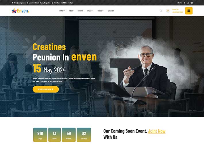 HTML5會(huì)議場(chǎng)地提供機(jī)構(gòu)宣傳企業(yè)網(wǎng)站網(wǎng)頁模板