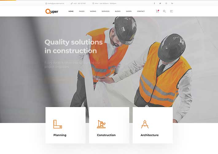 多用途建筑冶金集團業(yè)務企業(yè)官網(wǎng)HTML5網(wǎng)頁模板