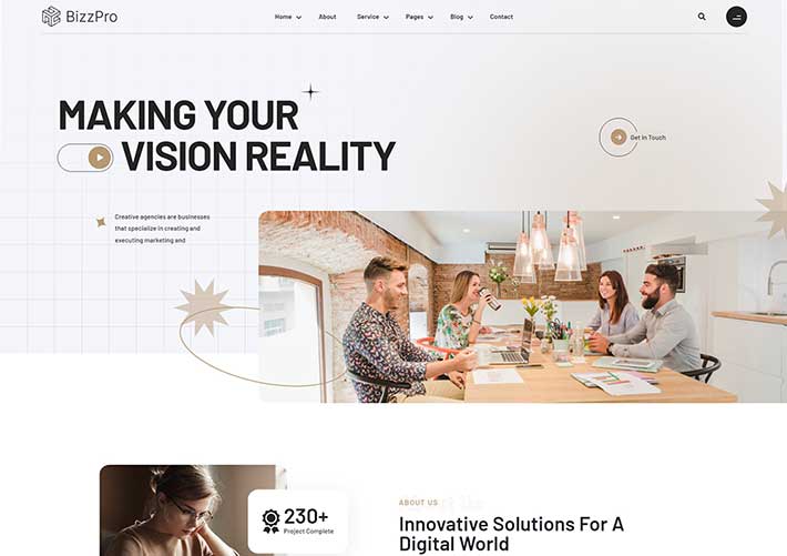 響應(yīng)式商業(yè)咨詢創(chuàng)業(yè)數(shù)字營(yíng)銷服務(wù)網(wǎng)頁(yè)HTML源碼模板