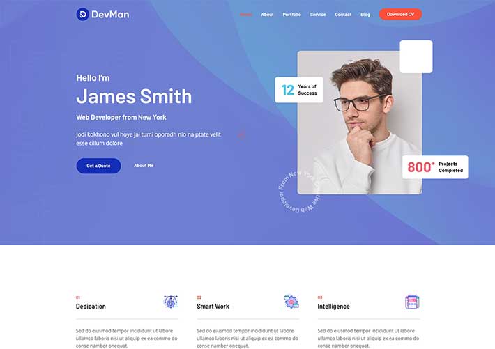 通用設(shè)計(jì)師個(gè)人主頁個(gè)人介紹網(wǎng)站web網(wǎng)頁HTML源碼模板
