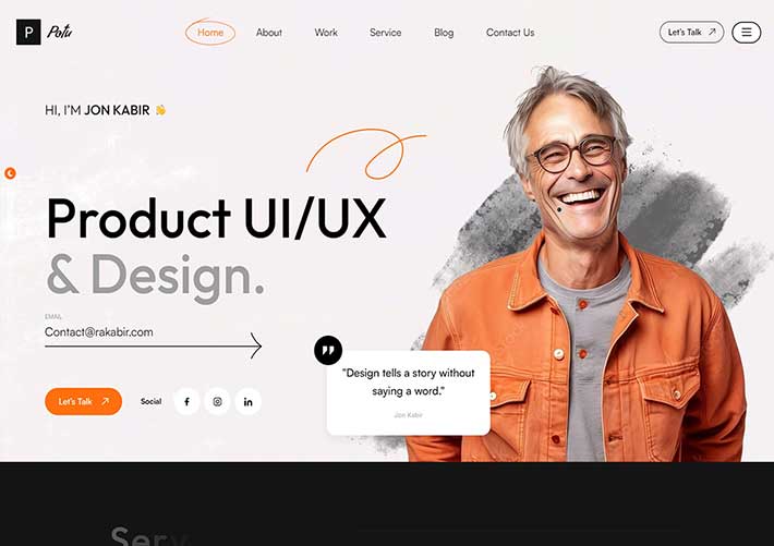 用戶界面設(shè)計(jì)師個(gè)人作品展示網(wǎng)站網(wǎng)頁HTML源碼模板