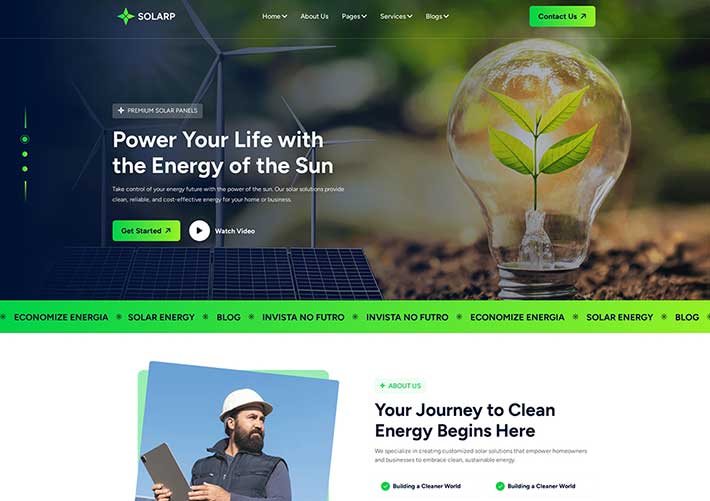 響應(yīng)式新能源環(huán)境資源企業(yè)官網(wǎng)網(wǎng)站前端HTML網(wǎng)頁(yè)模板