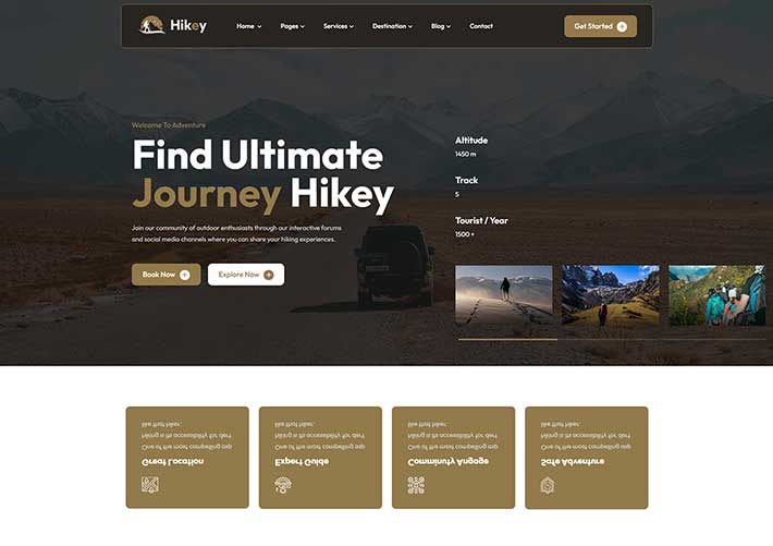 HTML靜態(tài)網(wǎng)頁(yè)模板與前端頁(yè)面模板下載指南